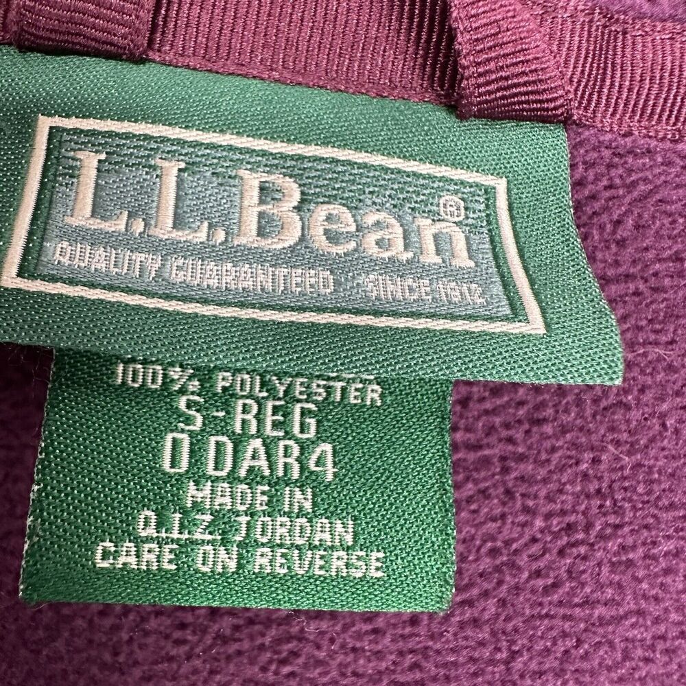 Ll Bean Jacket Soft Shell Size S Fleece Lined Ful… - image 7